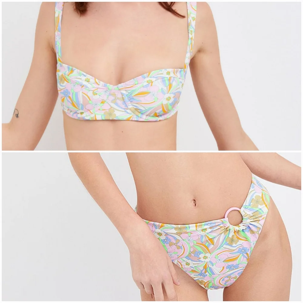 NWT For Love & Lemons Devon Bikini Set - Picture 6 of 6